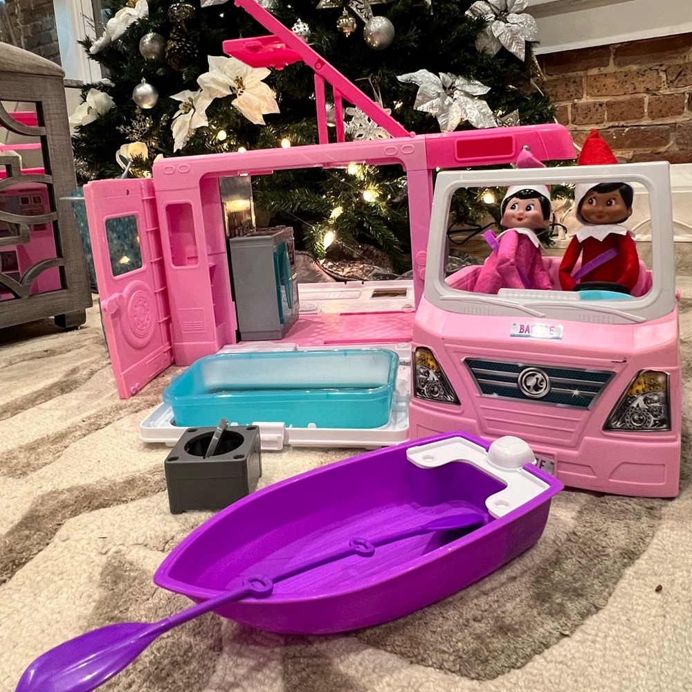 Barbie 3-in-1 DreamCamper-elves not included. Used, in great condition